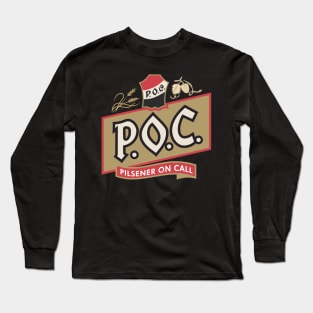 POC Pilsener on Call Cleveland Beer Long Sleeve T-Shirt